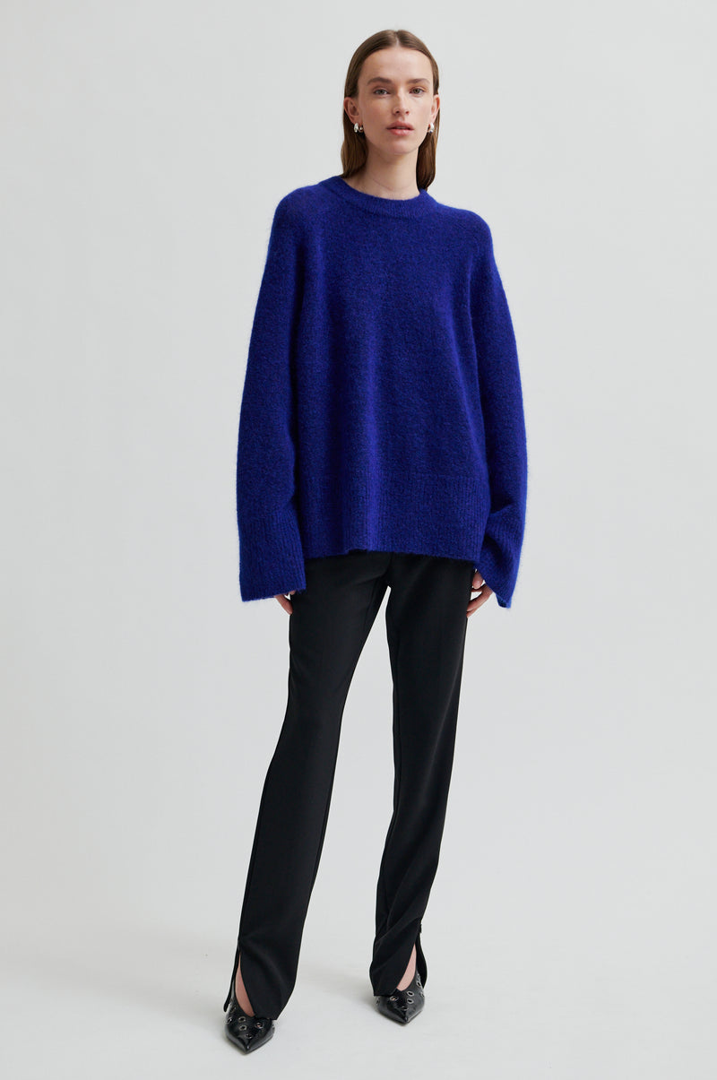 Brookline Knit Raglan O-Neck