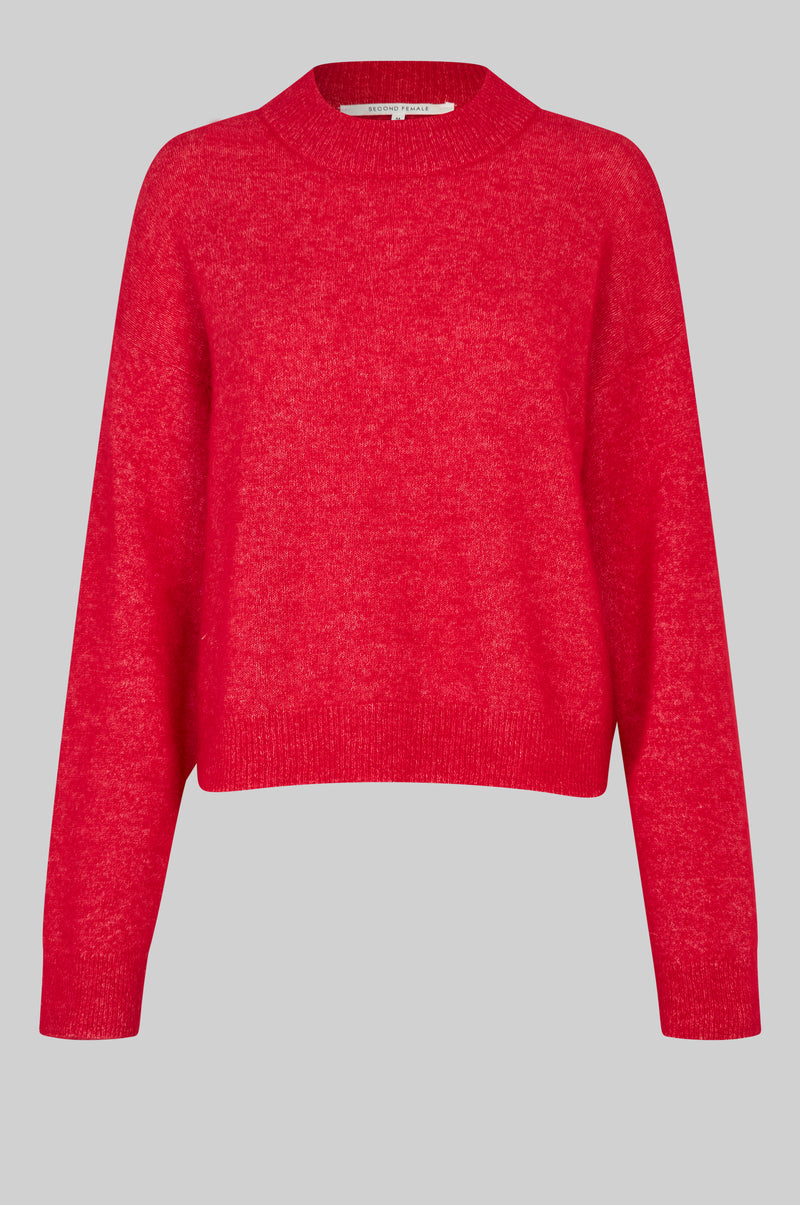 Brook Knit Drop Shoulder O-Neck