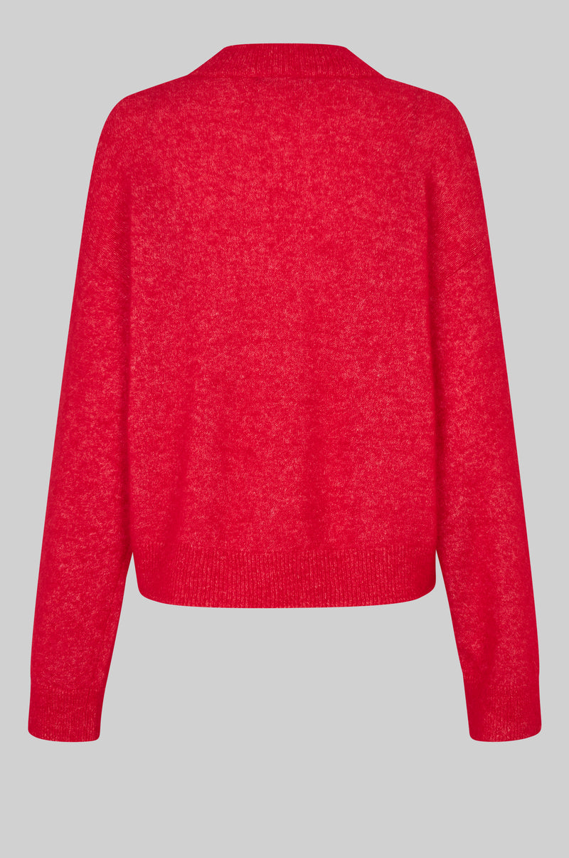 Brook Knit Drop Shoulder O-Neck