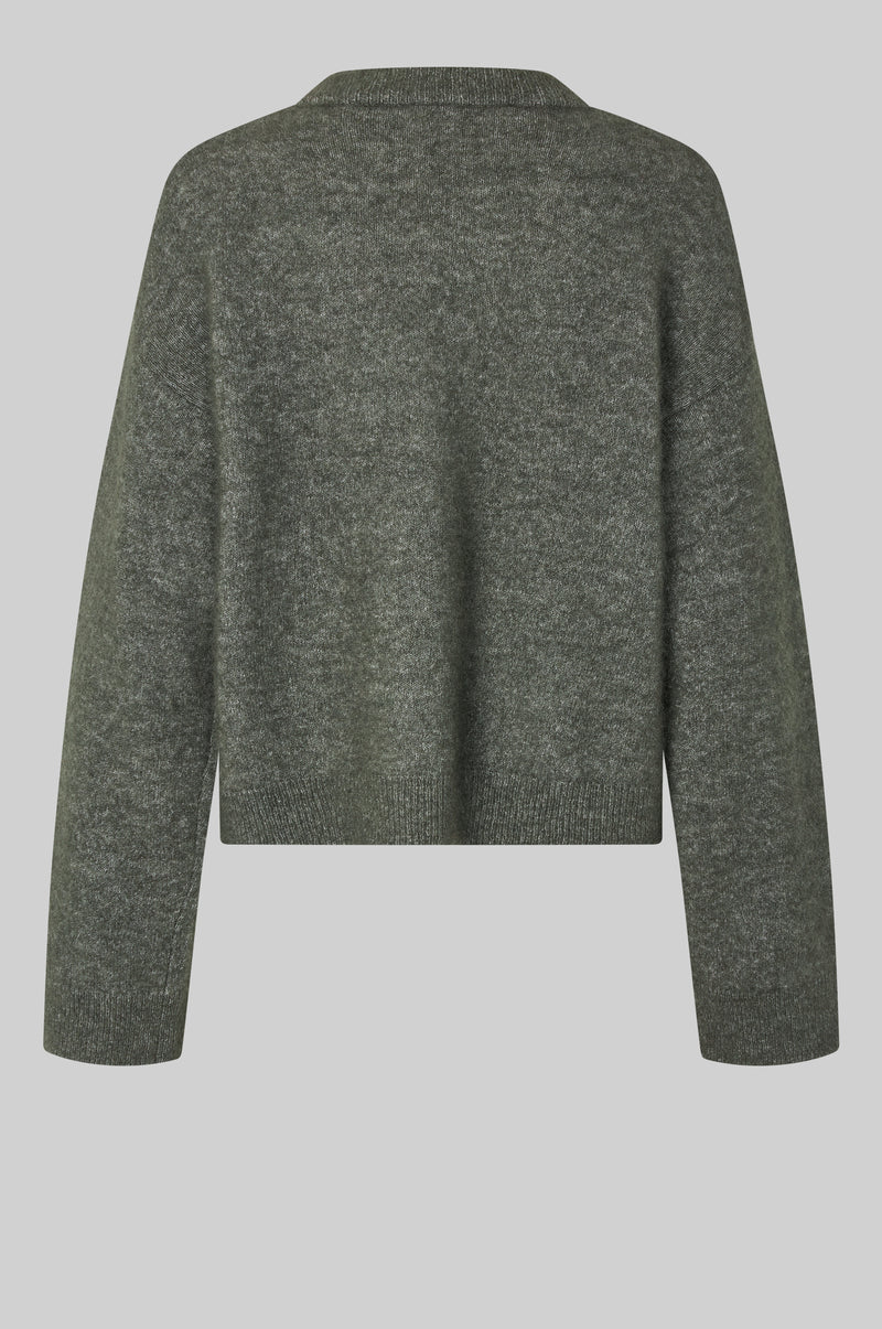 Brook Knit Drop Shoulder O-Neck