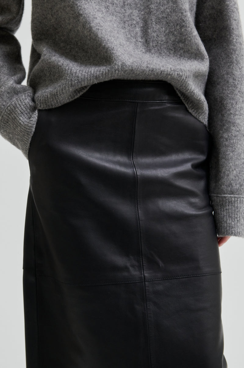 Aluna Bonded Leather Skirt