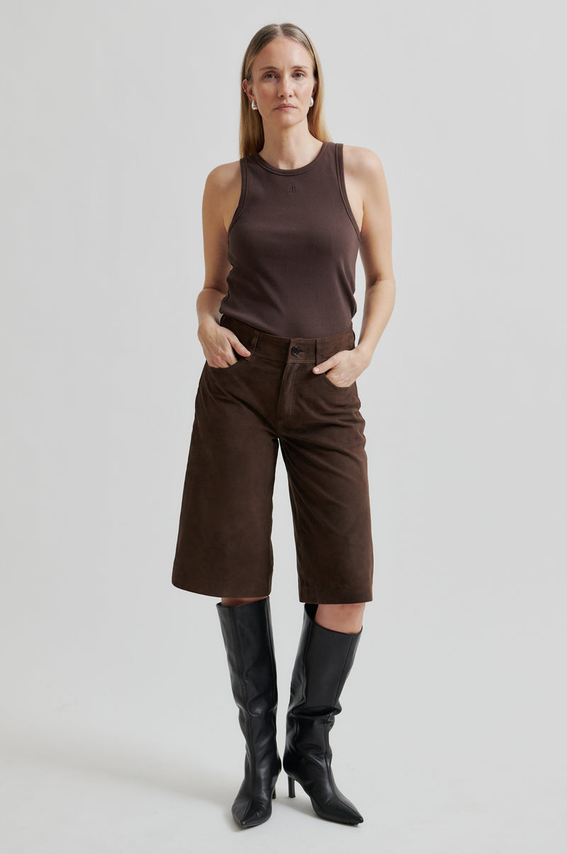 Noormie Suede Shorts