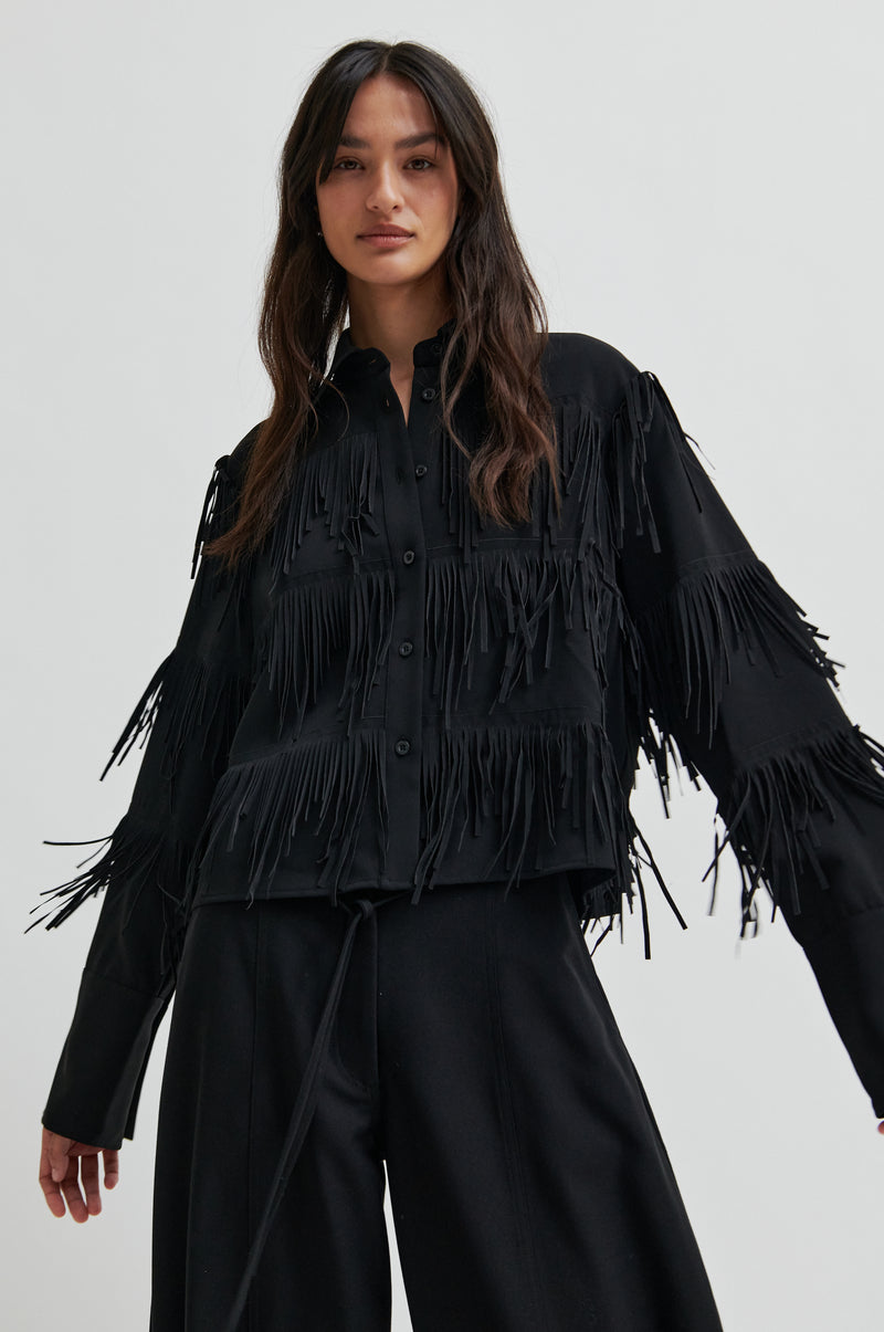 Dancing Cropped Shirt