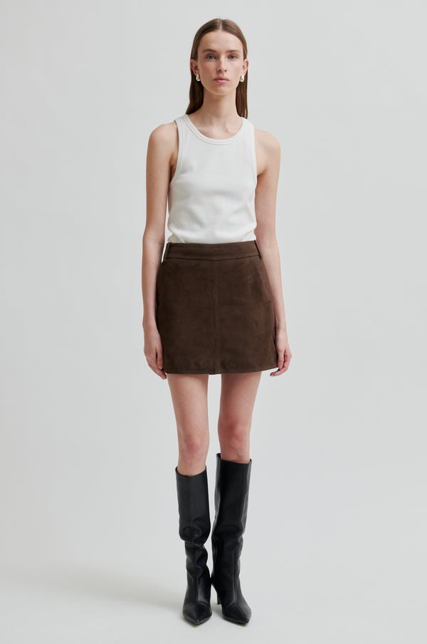 Noormie Suede Mini Skirt